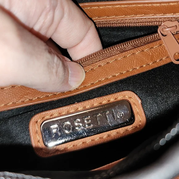 Preowned Rosetti‎ black and tan crossbody - Picture 8 of 8